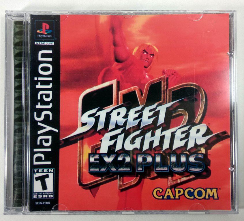 4 jogos street fighter ps1