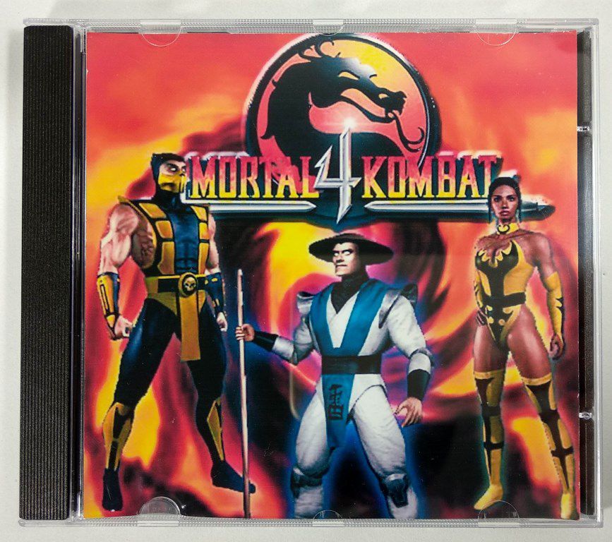 Ps1 Game Mortal Kombat 4