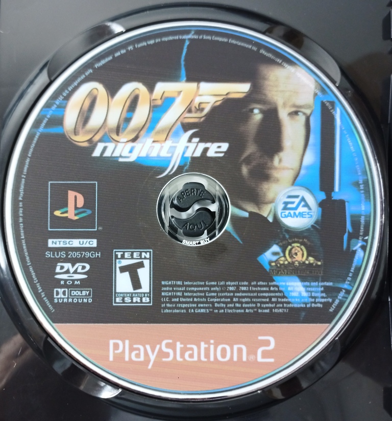 007 Nightfire [REPRO-PACTH] - PS2 - Sebo dos Games - Games Antigos e ...