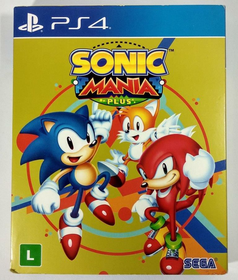 Sonic Mania Plus - PS4 - ShopB - 14 anos!