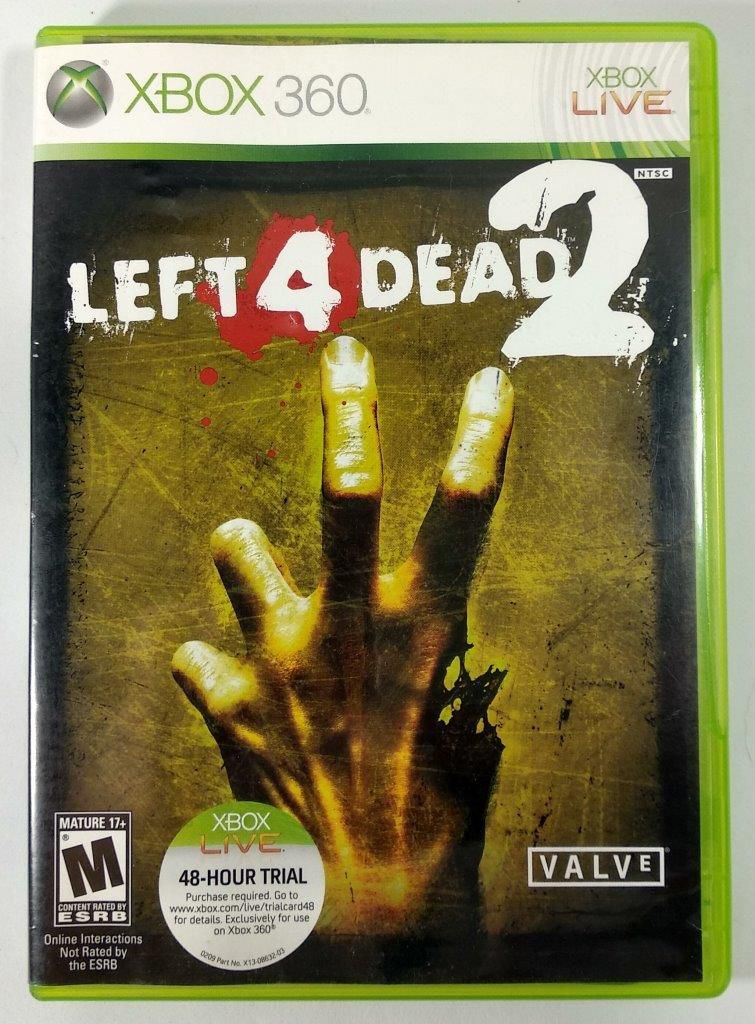 Left 4 Dead 2 - Xbox 360 - Sebo dos Games - 9 anos! Games Antigos e Usados,  do Atari ao PS5