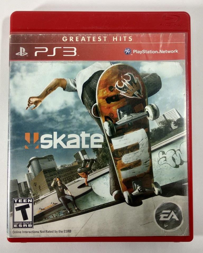 Skate 3, jogo original para ps3 mídia física em ótimo estado