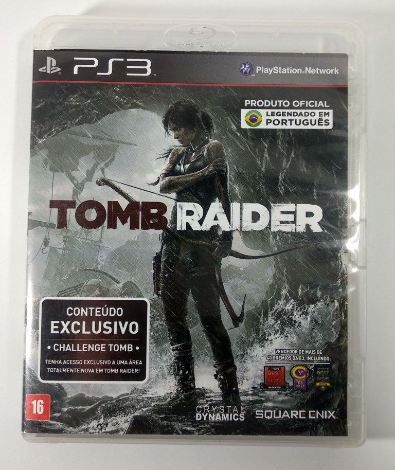 Tomb Raider edição jogo do ano - PS3 - Sebo dos Games - 10 anos!