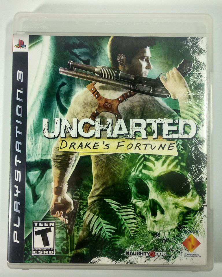 Jogo PS3 - Uncharted: Drake's Fortune (Mídia Física) - FF Games -  Videogames Retrô