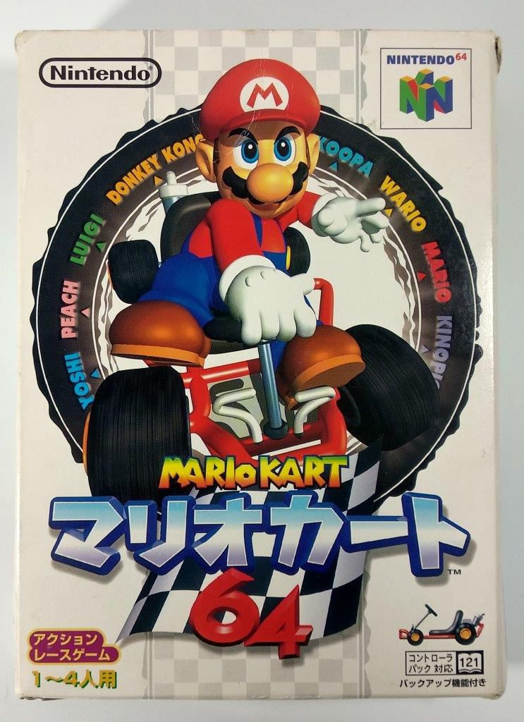 Mario Kart 64 Japones Físico - Nintendo 64