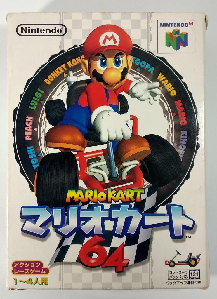 mario kart 64 - nintendo 64 jogo original