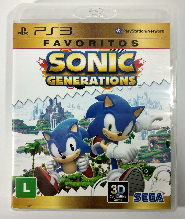 Jogo Sonic Generations - PS3 em Promoção na Americanas