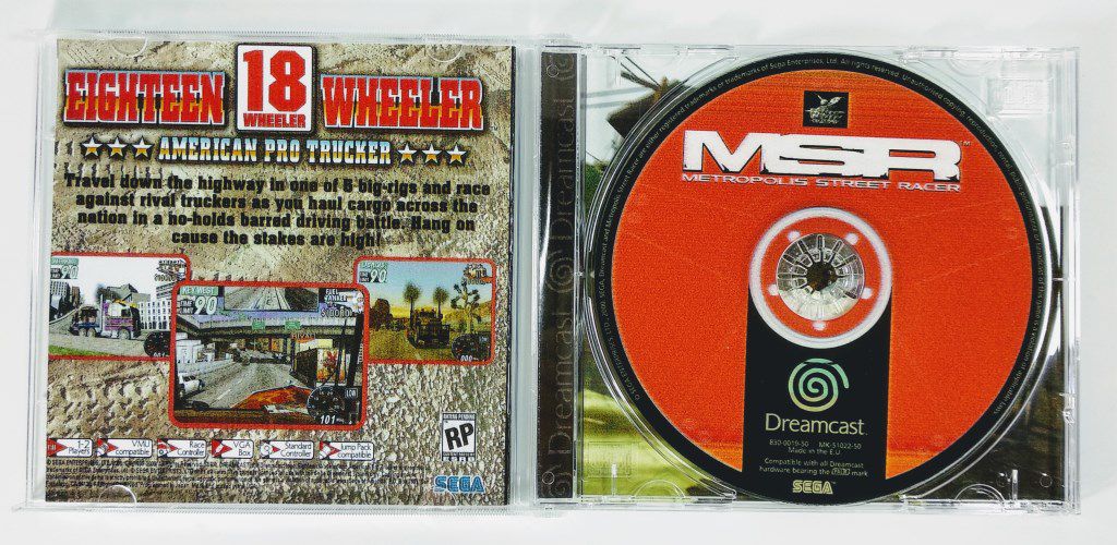 Vanishing Point SEGA Dreamcast PROMO PRESS WHITE LABEL VERSION PAL Vanishing Point SEGA Dreamcast PROMO PRESS WHITE LABEL VERSION PAL
