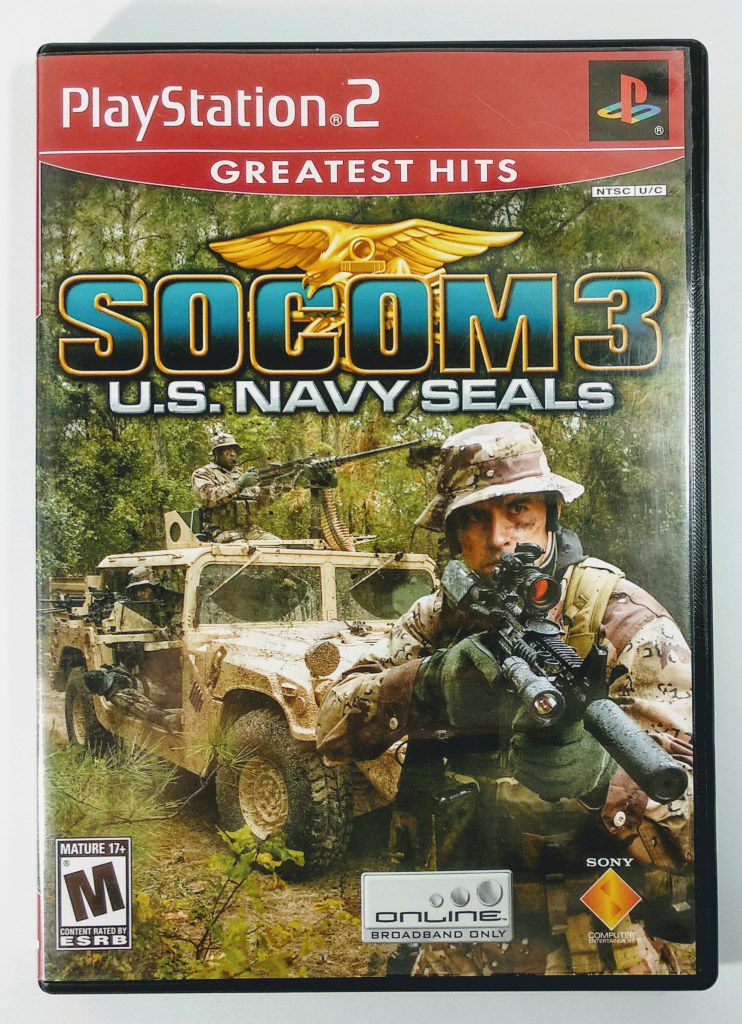 SOCOM 3: U.S. Navy SEALs PS2 - Fenix GZ - 16 anos no mercado!