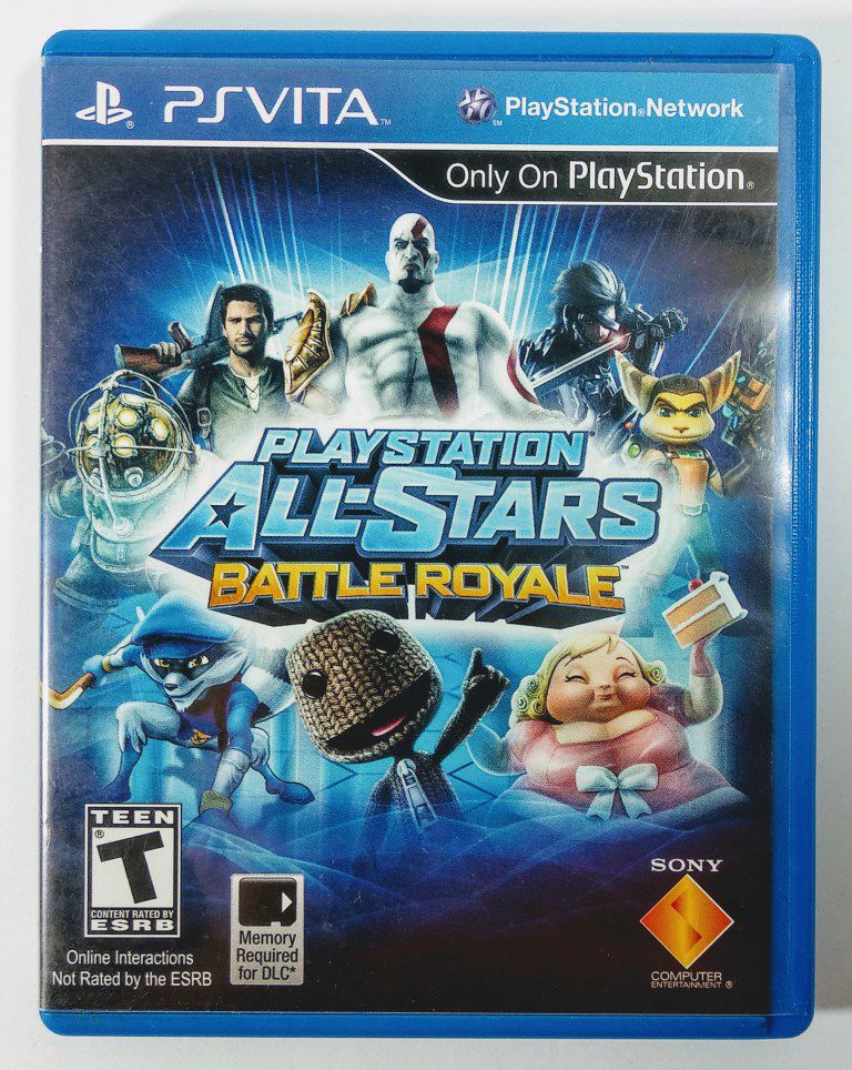 Playstation All Stars Battle Royale Psvita (Somente Cartucho