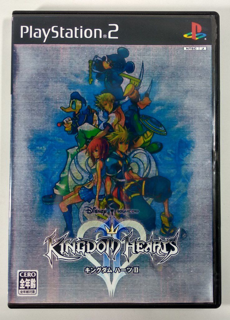jogo kingdom hearts 2 ps2 original Novo Lacrado - esquare enix