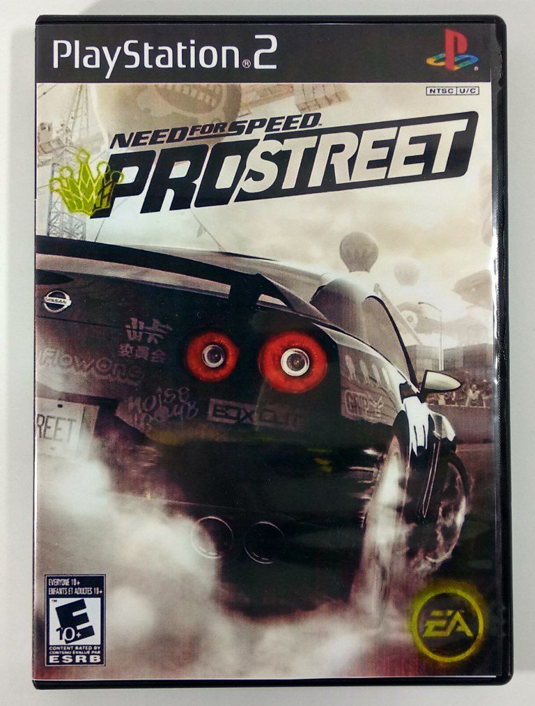 NEED FOR SPEED - PRO STREET PT BR RIPADO PS2 