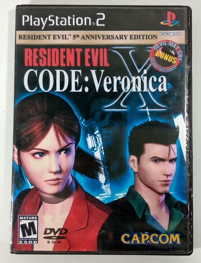 PS2 - NO GAME - Resident Evil Code Veronica X