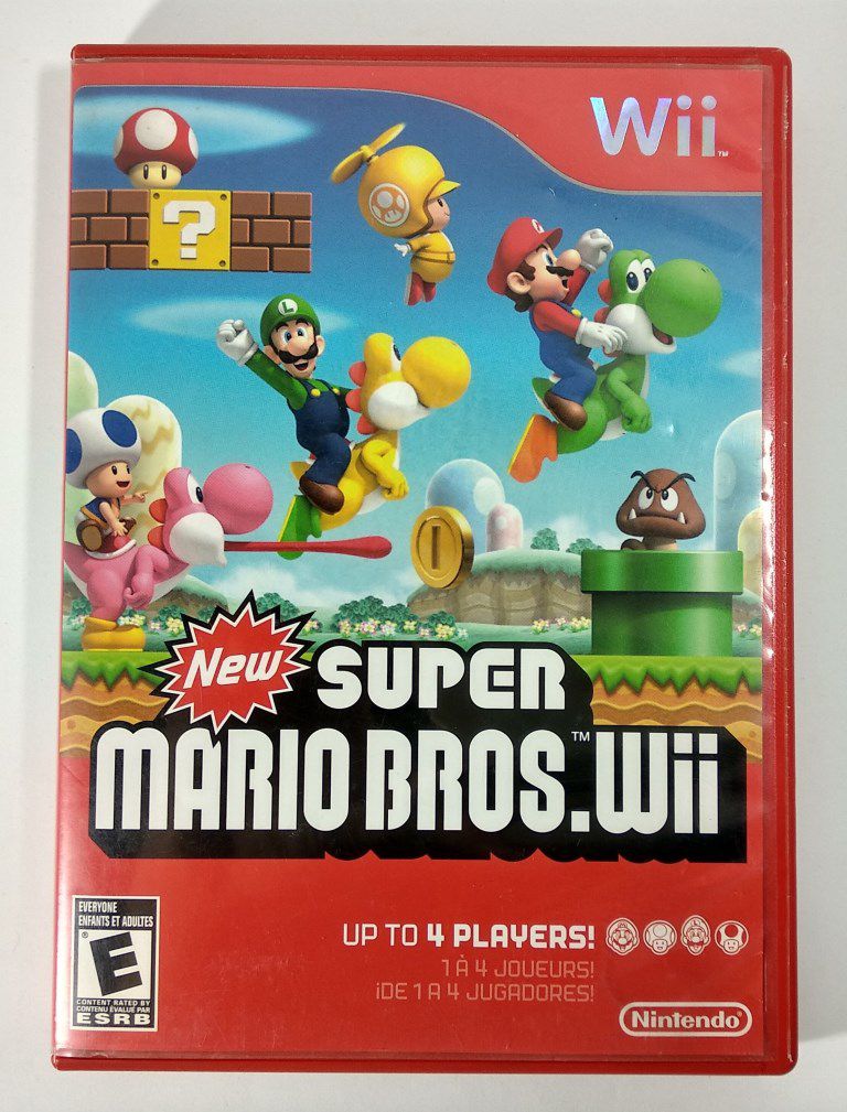 Jogo New Super Mario Bros - Wii - Sebo dos Games - 10 anos!