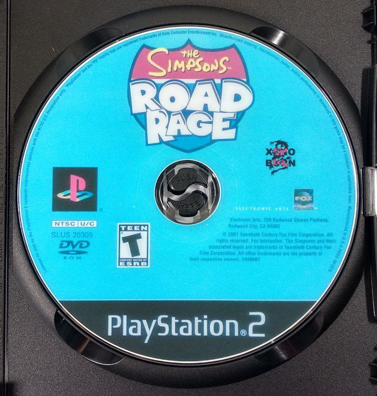 Video Club de los Valles Juegos PS: THE SIMPSONS ROAD RAGE Video Club de los Valles Juegos PS: THE SIMPSONS ROAD RAGE