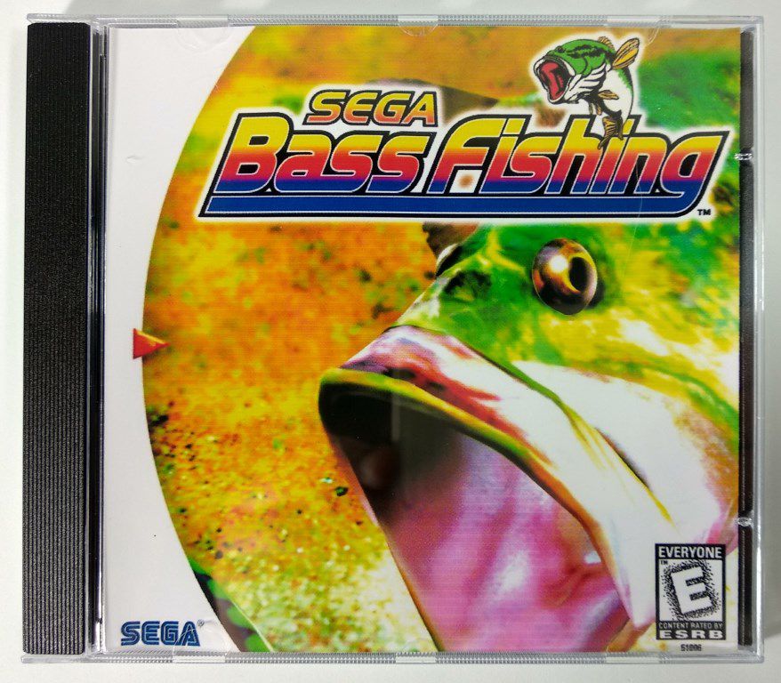 Sega Bass Fishing 2 [REPLICA] - Dreamcast - Sebo dos Games - 10 anos!