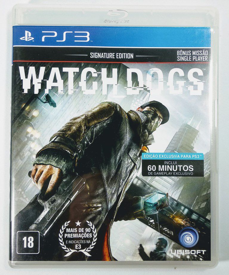 Jogo Watch Dogs Signature Edition XBox 360 Midia Fisica