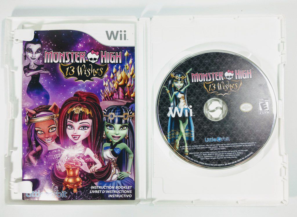 Monster High 13 Wishes - Wii - Sebo dos Games - Games Antigos e Usados ...