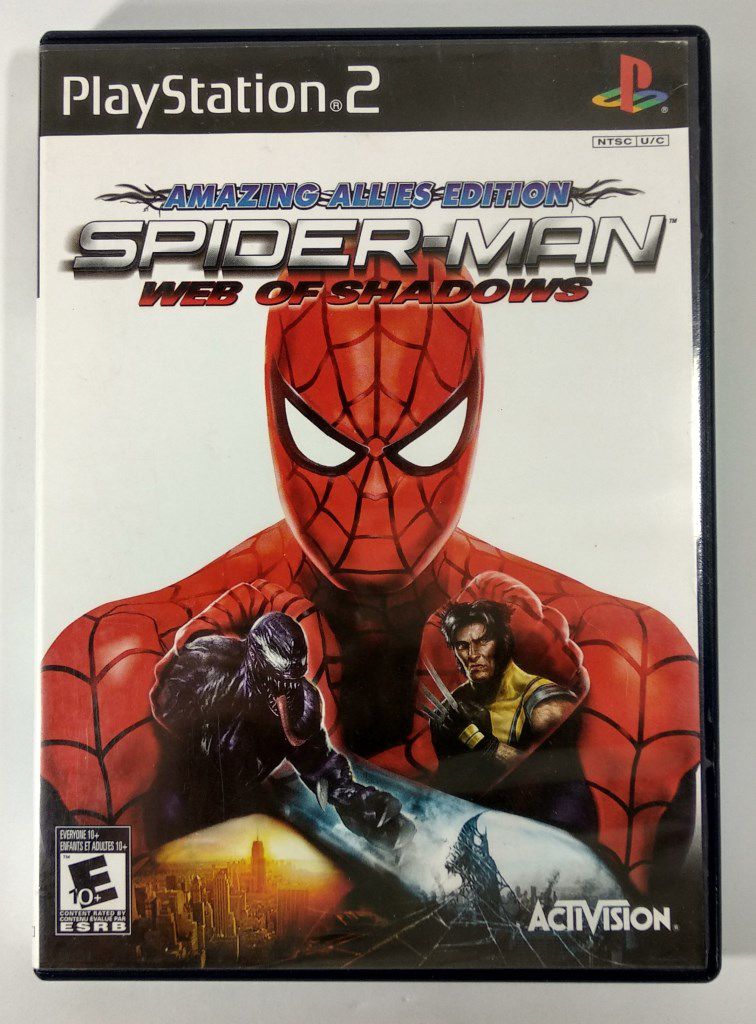 Jogo Spider Man Web Of Shadows Ps2