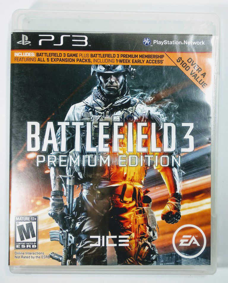 Battlefield 3 + DLCs Premium Edition Midia Digital Ps3 - WR Games Os melhores  jogos estão aqui!!!!