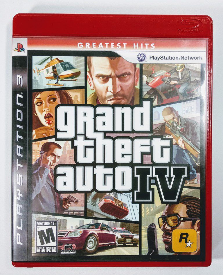 Patch Play2 Jogo Grand Theft Auto Gta Iv 4 Ps2 Playstation2