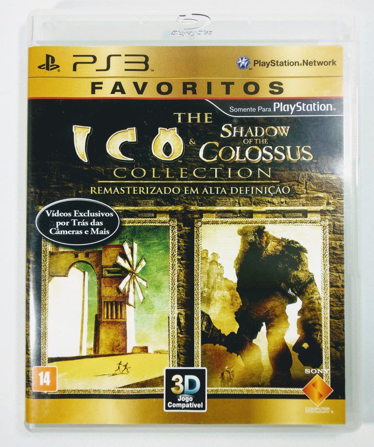 The Ico & Shadow of the Colossus - PS3 - Sebo dos Games - 10 anos!