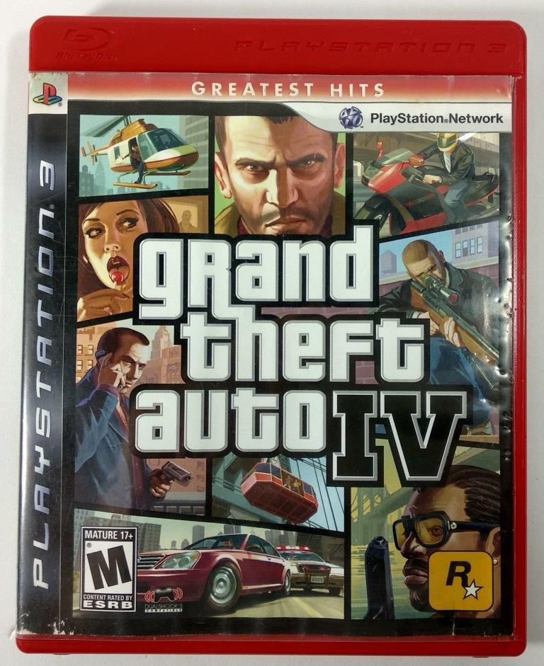 Jogo Grand Theft Auto IV GTA 4 PS3 Usado - Meu Game Favorito