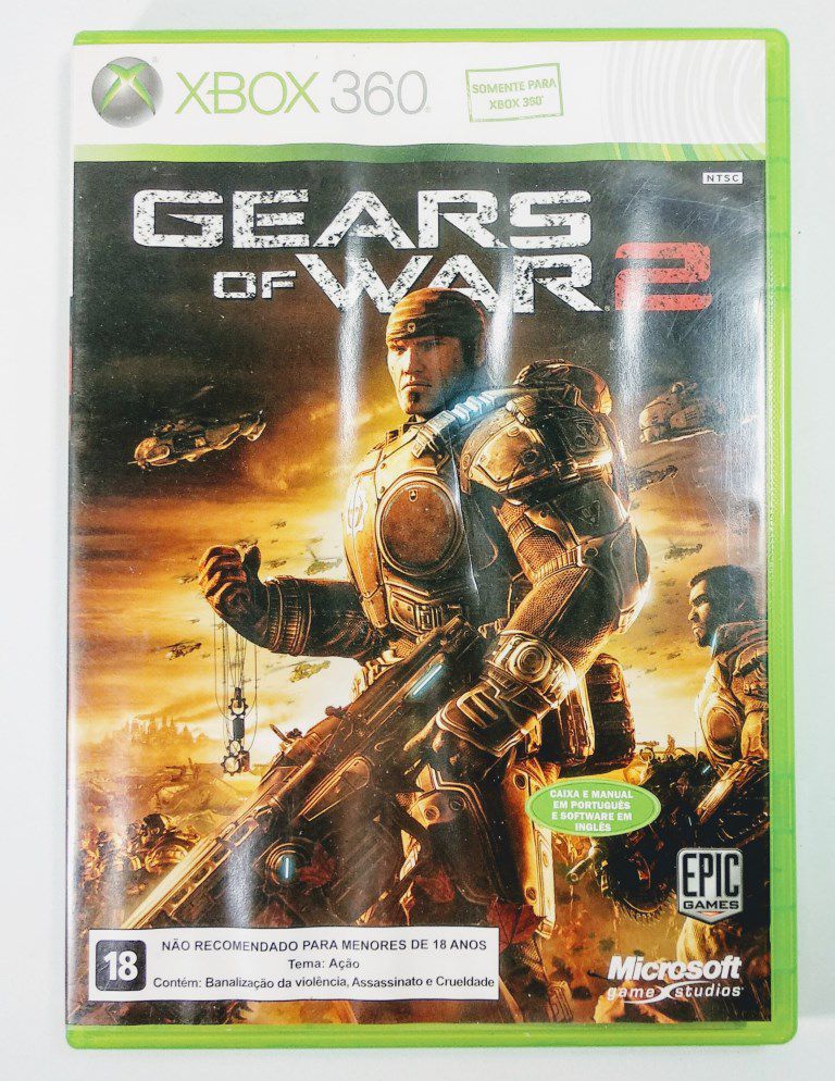 JOGO XBOX 360 - GEARS OF WAR 2 (1)