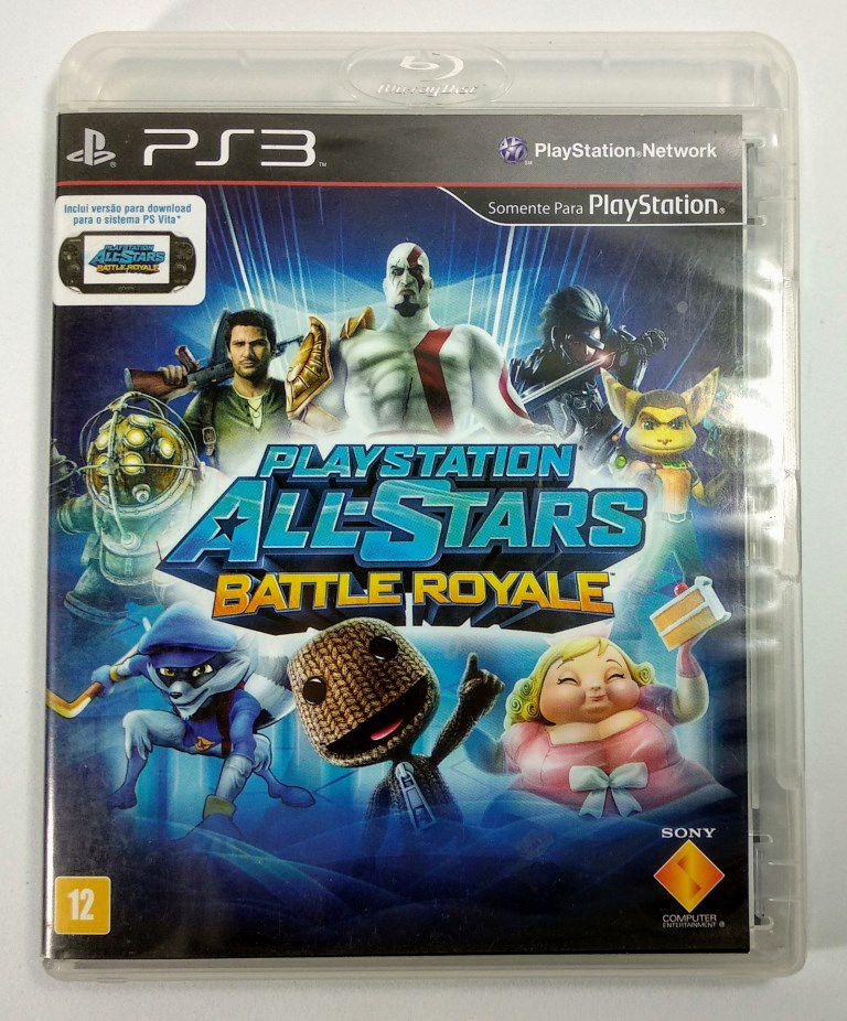 Jogo Playstation All-Stars Battle Royale - PS3 - Sebo dos Games
