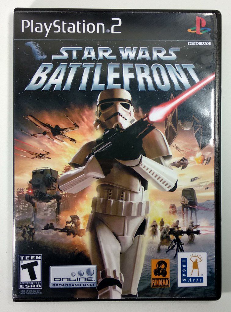 Jogo Star Wars Battlefront 2 Playstation 2 Ps2 Mídia Física