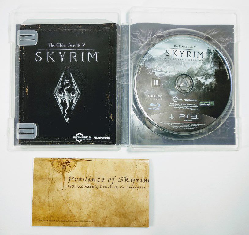 The Elder Scrolls V Skyrim Legendary Ed. - PS3 - Sebo dos Games - Games ...