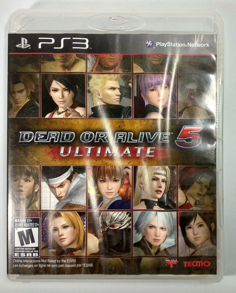 Jogo Dead or Alive 5 Ultimate [Japonês] - PS3 - Sebo dos Games - 10 anos!