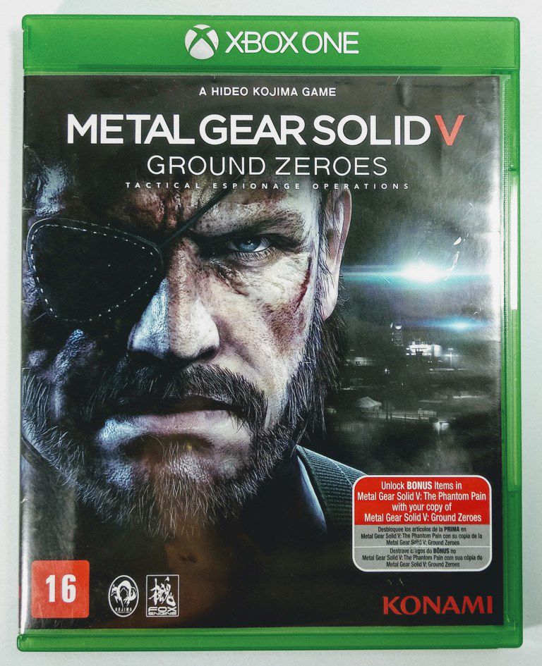 Metal Gear Solid V The Phantom Pain para Xbox 360 - Seminovo