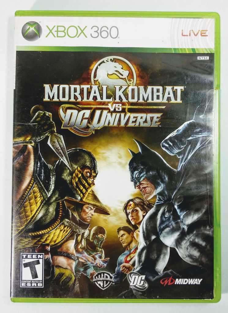 Jogo Mortal Kombat Vs Dc Universe Xbox 360