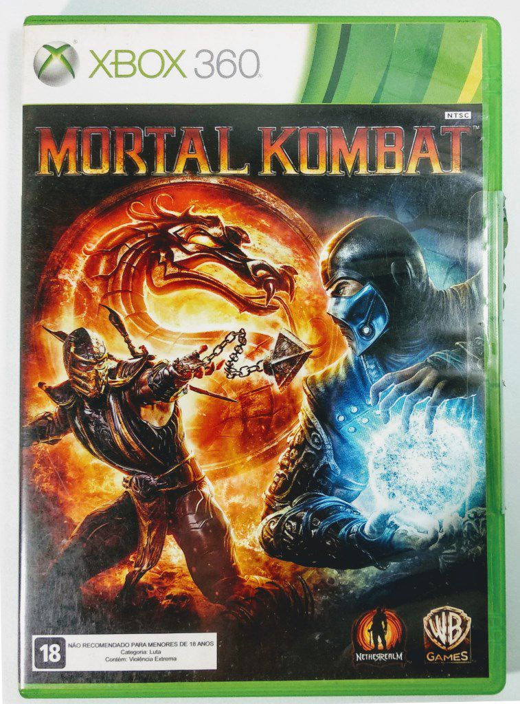 Jogo Mortal Kombat - Xbox 360 - Sebo dos Games - 10 anos!