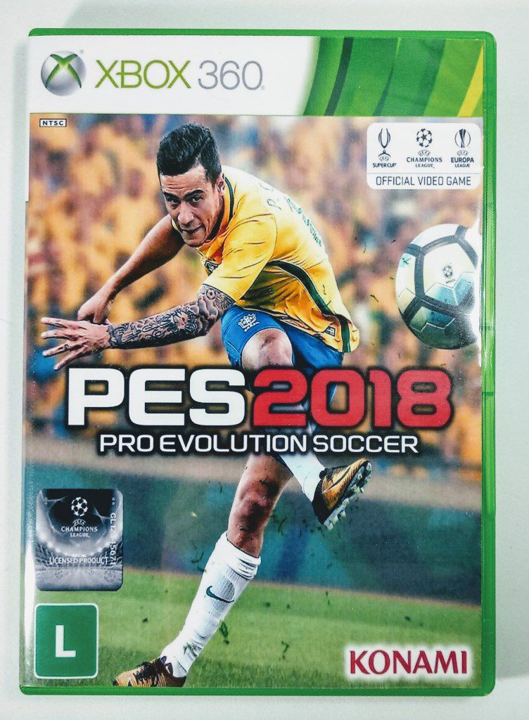 Patch Atualização Pes 18 Xbox 360 - Wsgames - Jogos em Midias Digitas