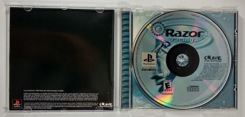 Jogo Razor Racing Original - PS1 ONE - Sebo dos Games - Games Antigos e ...