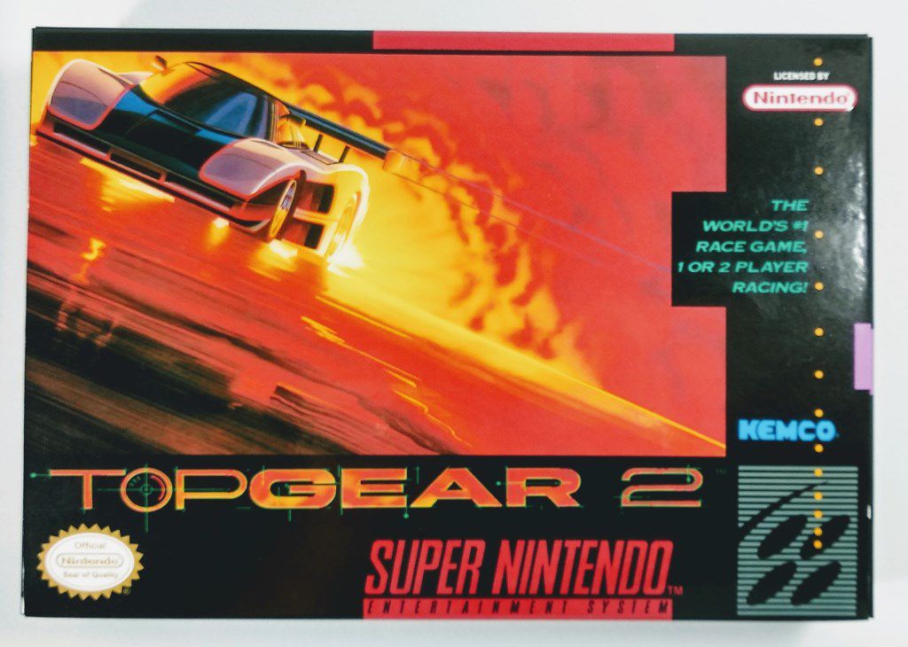 Super Nintendo - Top Gear (1992) 