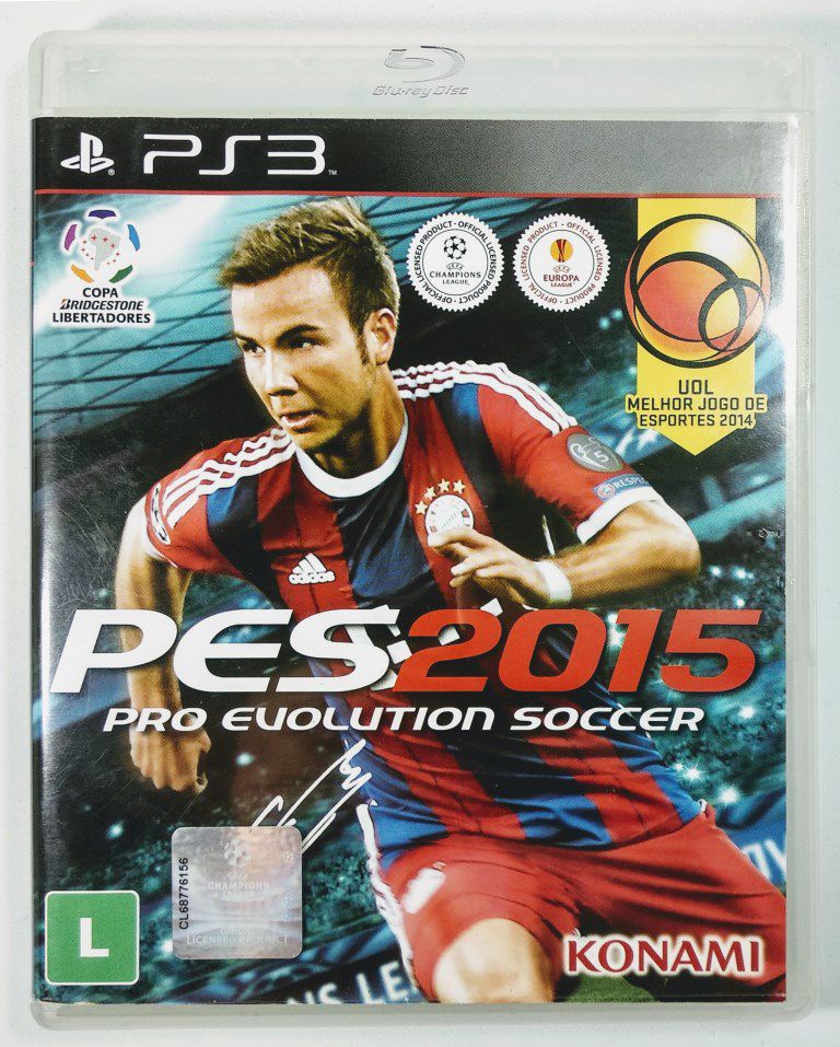 Jogo Pro Evolution Soccer - Pes 2011 - Ps3 - Física Original