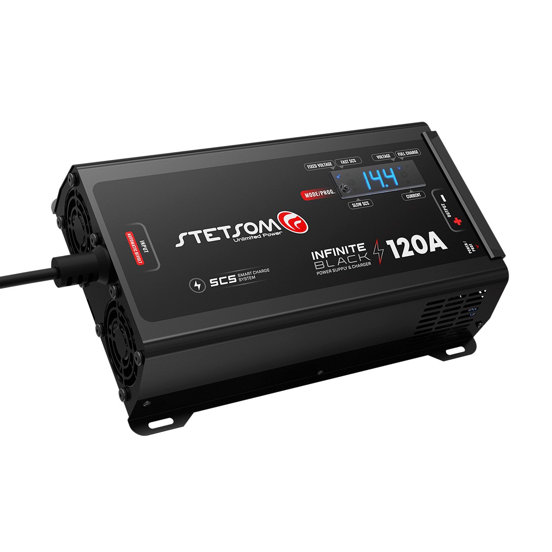 Fonte e Carregador Stetsom Infinite 120A Compre na G2 Distribuidora