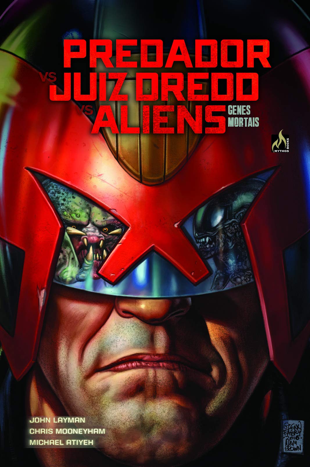 Juiz Dredd Apresenta: Área Cinzenta - Controle de Imigração Alienígena  /Mythos