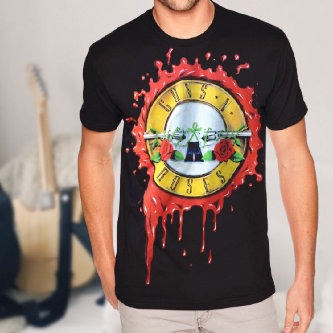 Camiseta Guns N Roses Classica - Rock The Rock Style
