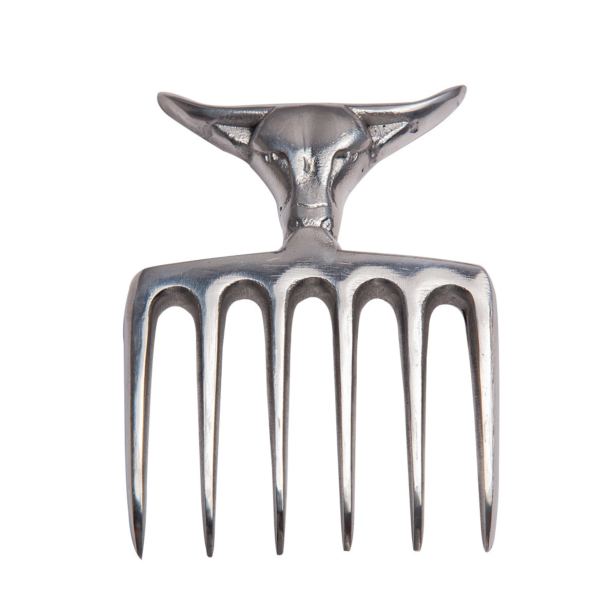 Garfo Churrasco Inox 2 Dentes 50 Cm