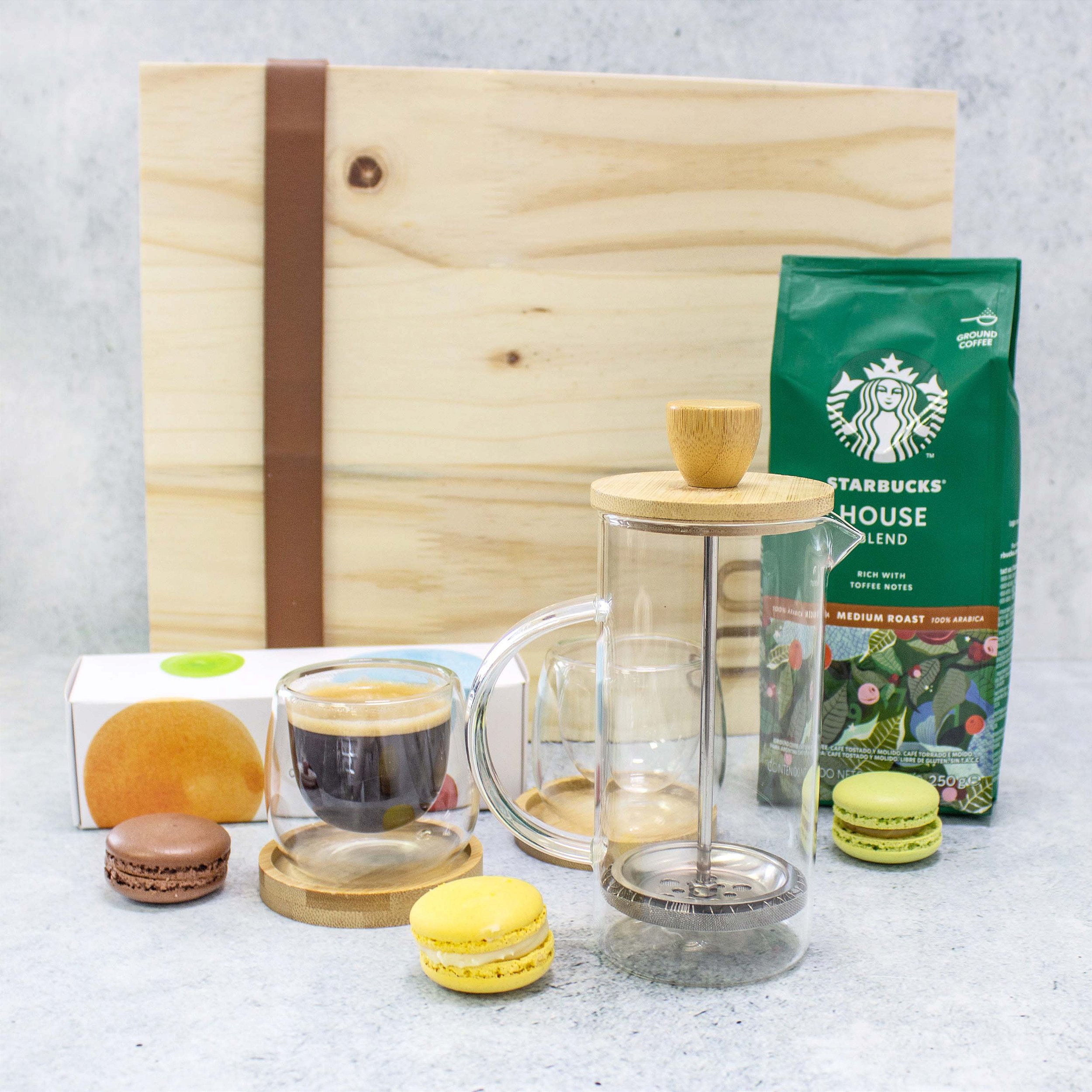 Cesta Café Starbucks - Becca Gifts - Presente nos melhores momentos da vida