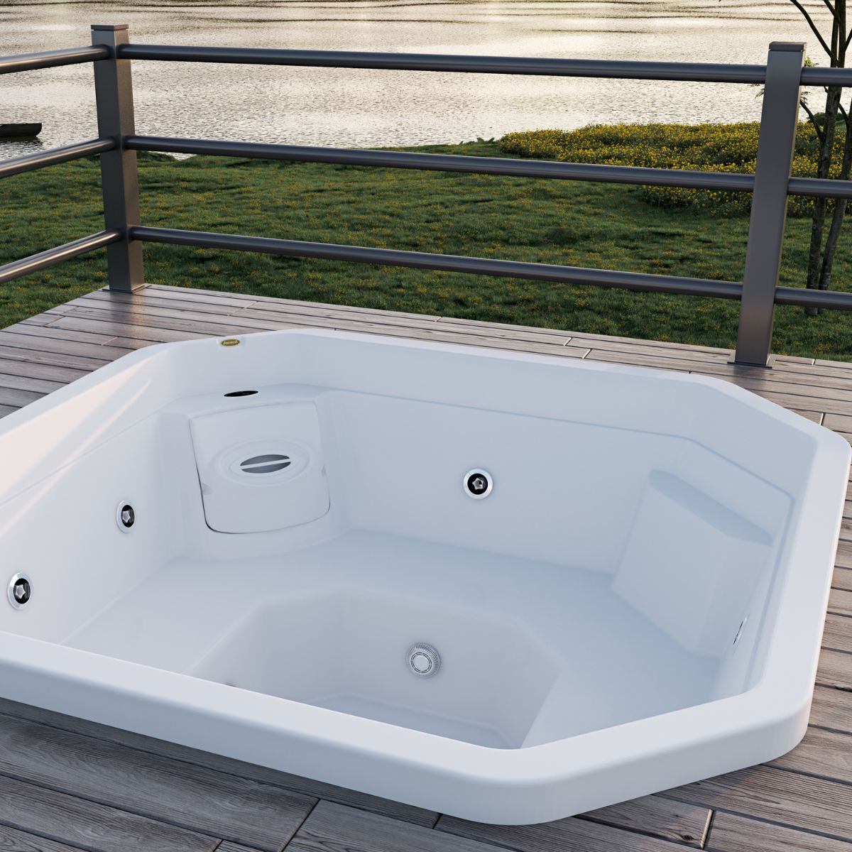 Spa Meridian Quality 8 Jatos 8 Pessoas S/fechamento Jacuzzi Guemat