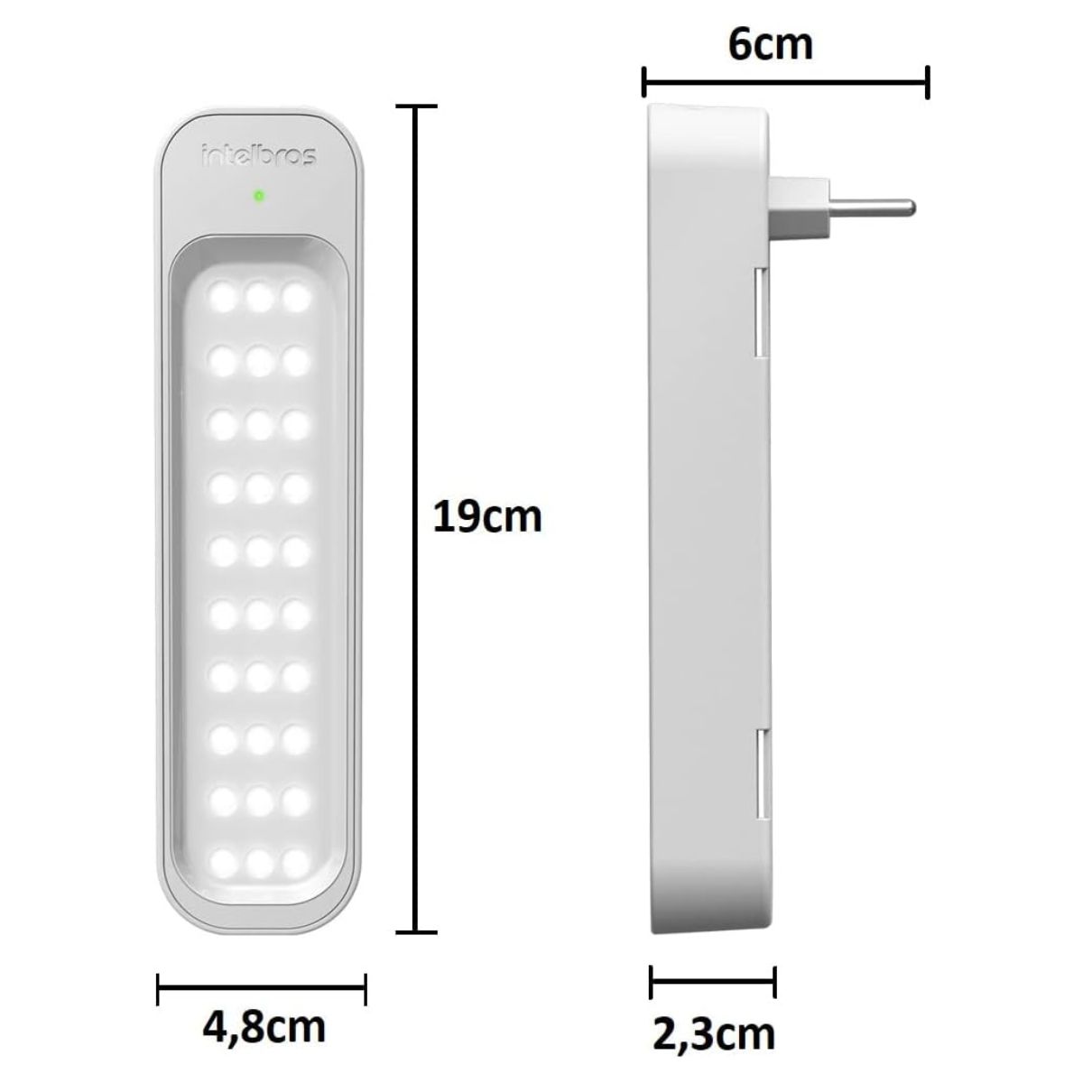 Luminária de Emergência Autonôma LEA150 Intelbras Guemat Ferramentas, Lar e Construção