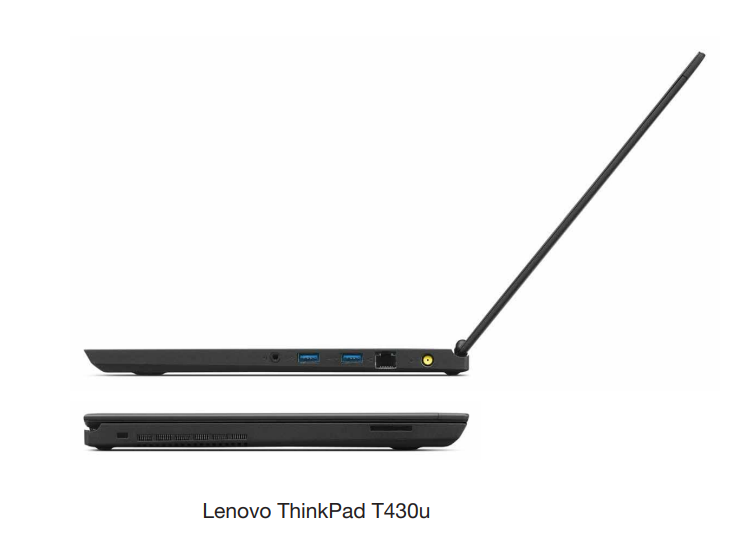 Notebook Lenovo ThinkPad T430U – Intel Core i5 3ª Geração | 4GB RAM ...