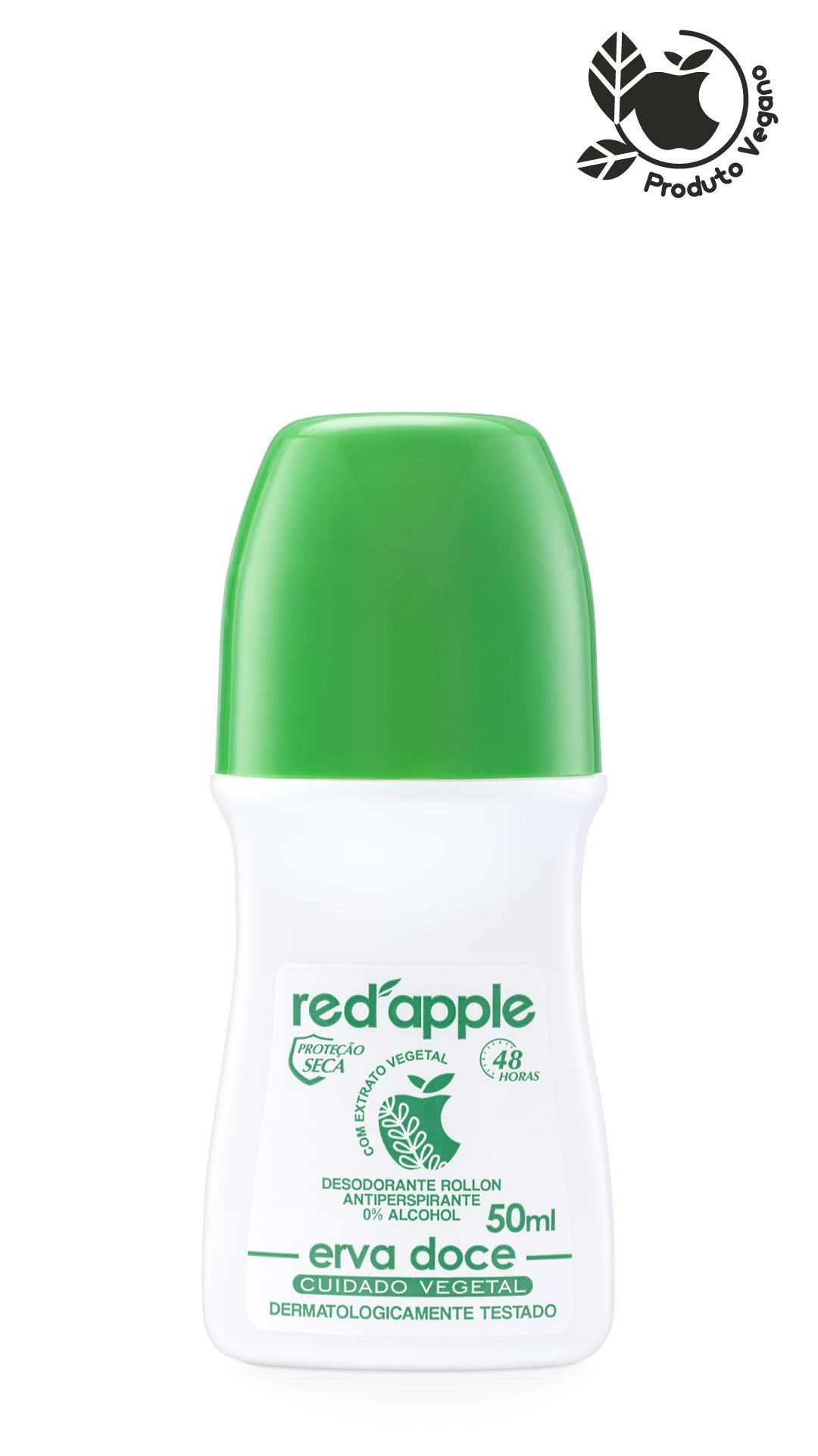 Desodorante Antitranspirante Roll-on Erva Doce - Red Apple