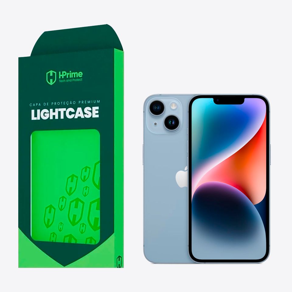 Capa HPrime LightCase Sem Grip Para iPhone 14 - Loja online da UAITECH