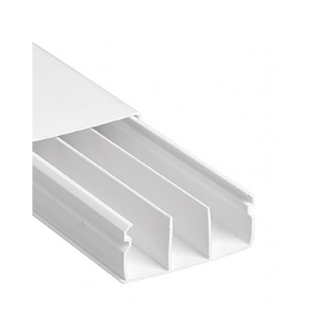 CANALETA 50 X 20 X 2000 BRANCA Tokled Materiais El tricos Canaleta 50 x 20 x 2000 branca tokled materiais el tricos